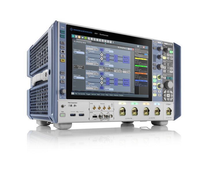 R&S RTP high-performance oscilloscope from Rohde & Schwarz doubles maximum bandwidth to 16 GHz
